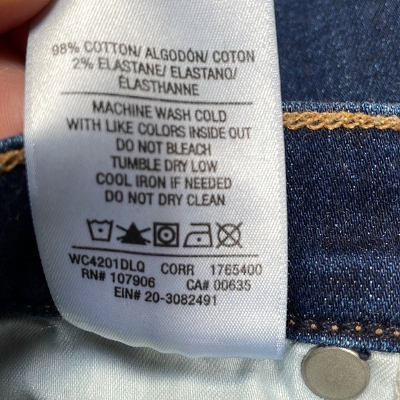 Hudson Jeans Women's 26 Tally Skinny Ankle Distressed Stretch Denim Soft - Picture 15 of 15